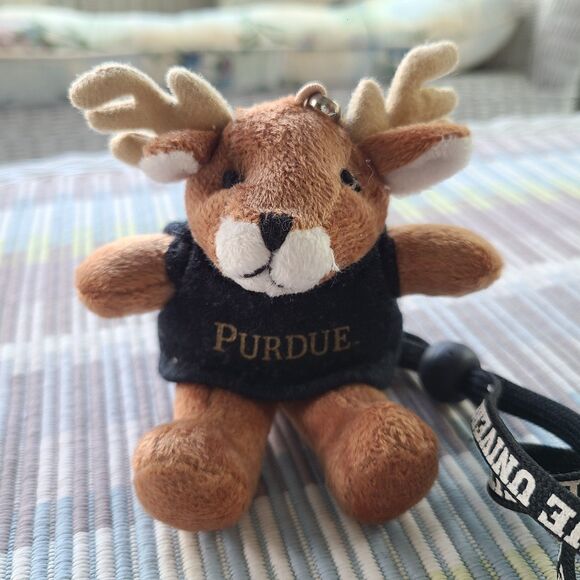 Purdue University Spirit Bundle Ceramic Mug, H2O Bottle, Plush Keychain, Lanyard - Picture 9 of 10